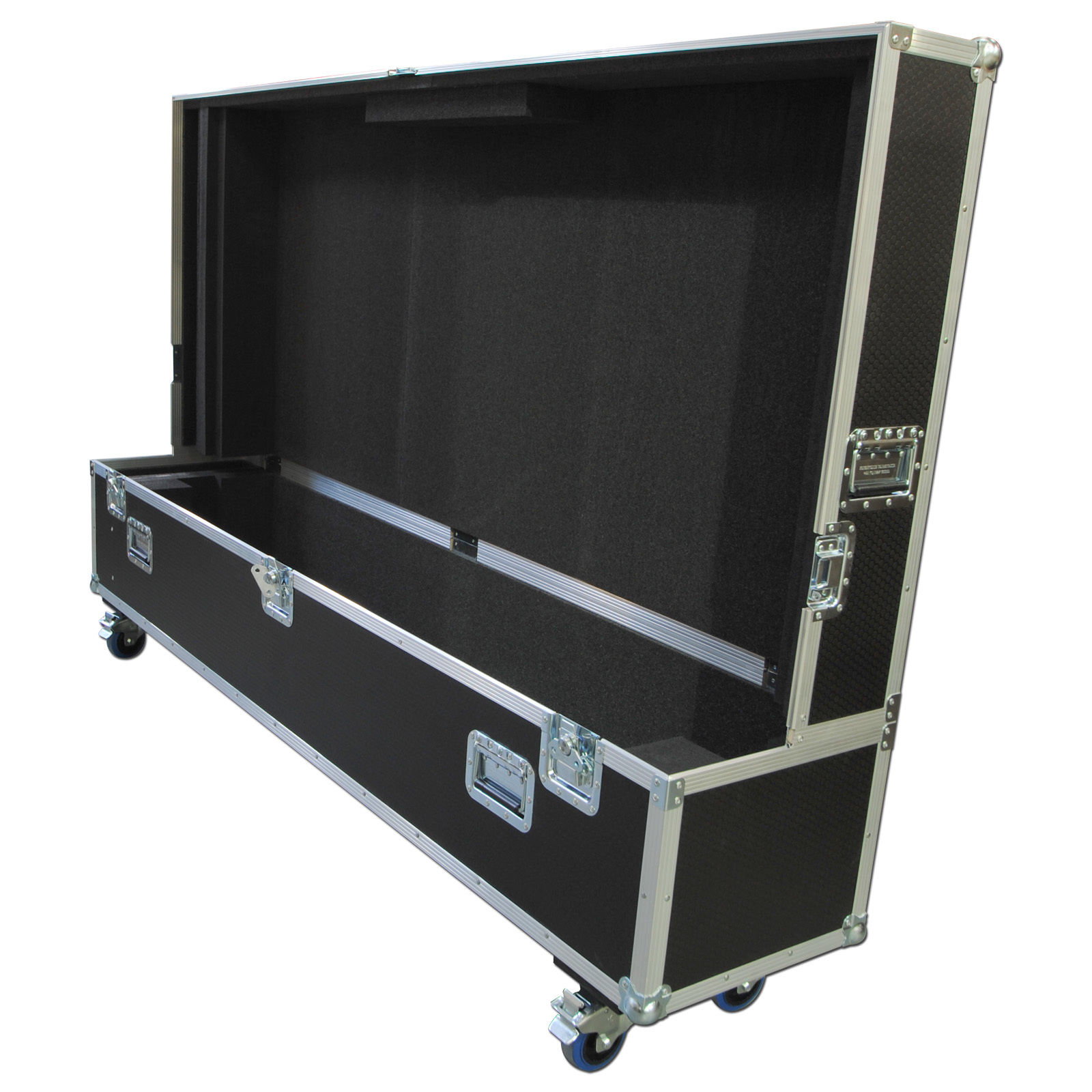 90 LCD Plasma TV Split Lift Off Lid Flight Case